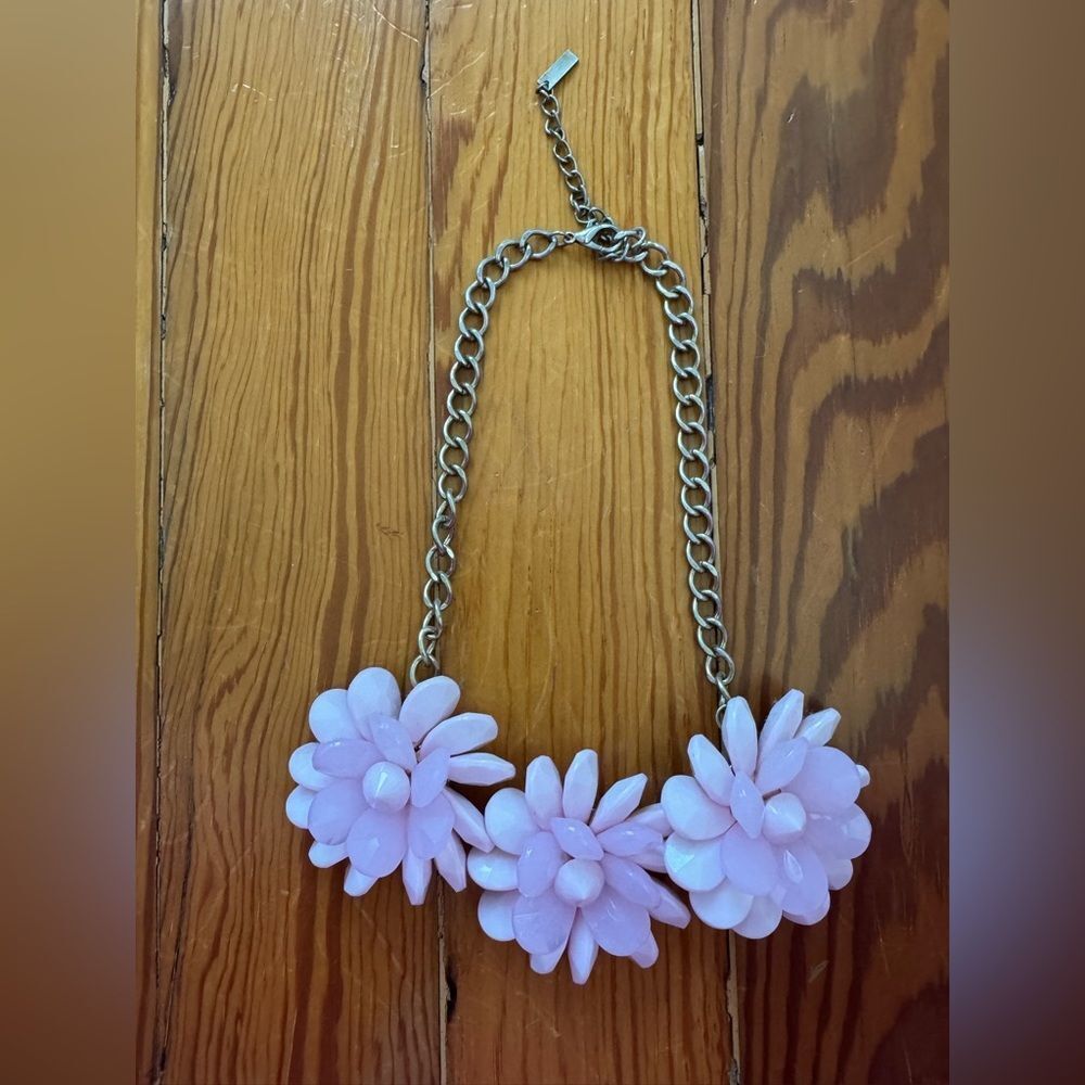 Mika Pink Floral Necklace